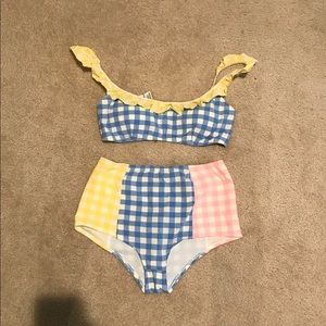 High Waisted Bikini J Crew
